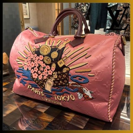 ピンク系 Louis Vuitton(ルイヴィトン) ボストンバッグ(レディース