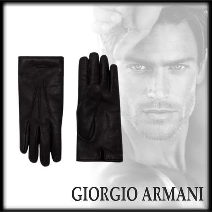 GIORGIO ARMANI(ジョルジオアルマーニ) 手袋(メンズ) - ブランド通販の