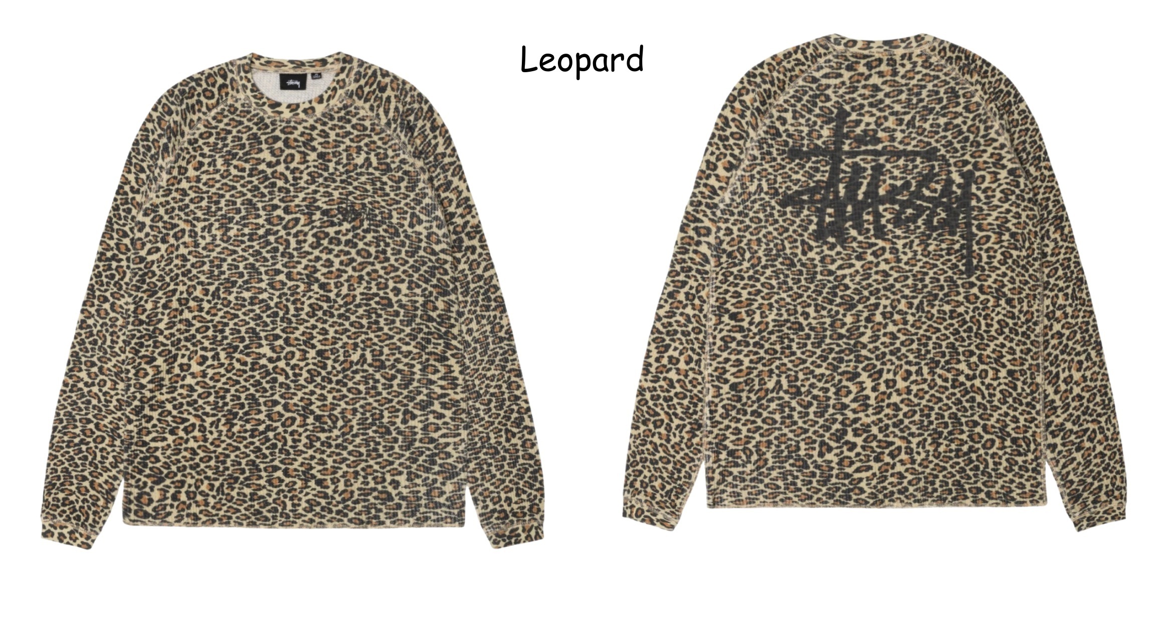 STUSSY】Basic Thermal Woodland Camo (STUSSY/Tシャツ・カットソー