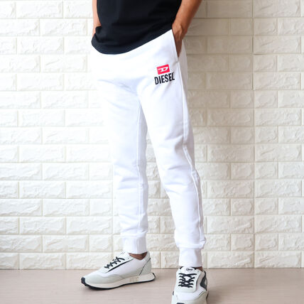 ホワイト（白）系 DIESEL(ディーゼル) スウェットパンツ(メンズ