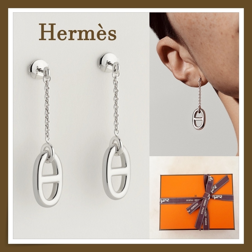 HERMES】華やかに揺れる☆大人気 ピアス ファランドール