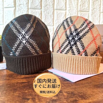 Burberry(バーバリー) ニットキャップ・ビーニー(メンズ) - ブランド