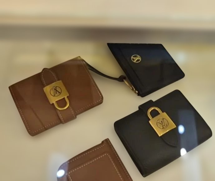 LV ルイヴィトン ポルトフォイユ・ロウキー・コンパクト 財布 ルイ