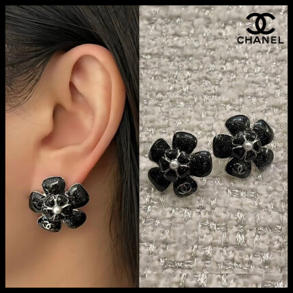 節約 ♡シャネルフラワーモチーフピアス♡ フラワー CHANEL(シャネル