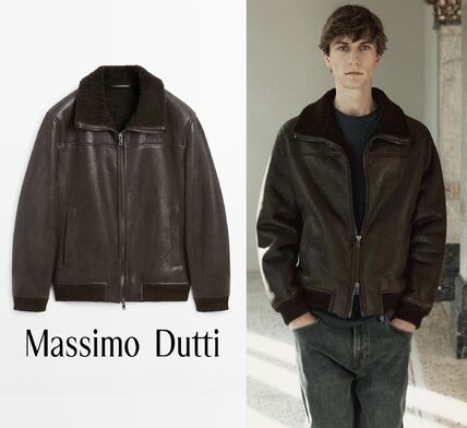Massimo Dutti(マッシモドゥッティ) レザージャケット(メンズ