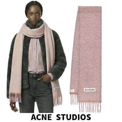 ピンク系 Acne Studios(アクネストゥディオス) マフラー・ストール