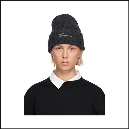 JACQUEMUS(ジャックムス) ニットキャップ・ビーニー(レディース