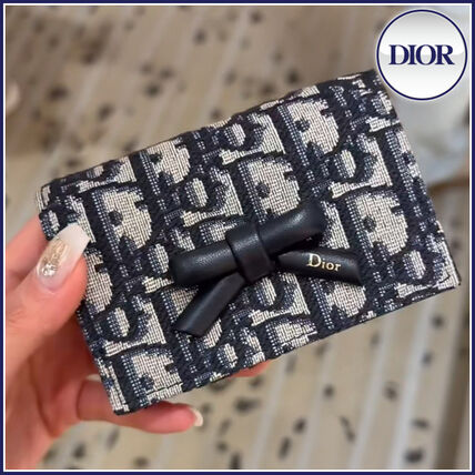 ジャカード Dior DIOR OBLIQUE(ディオール ディオールオブリーク) 財布