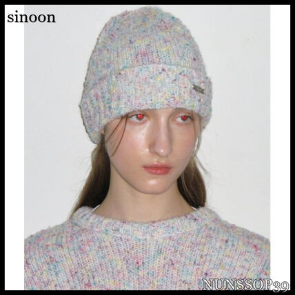 sinoon(シヌーン) ニットキャップ・ビーニー(レディース) - ブランド