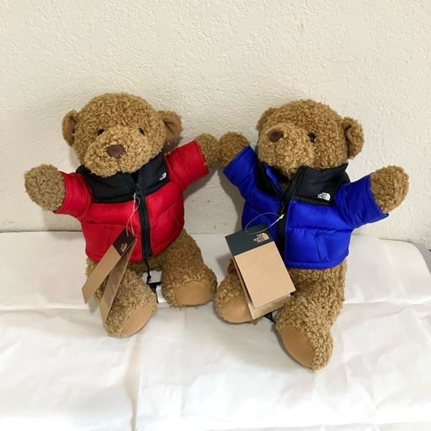 ザ ノースフェイス TNF ヌプシベア ぬいぐるみ 青 ブルー 2025年最新