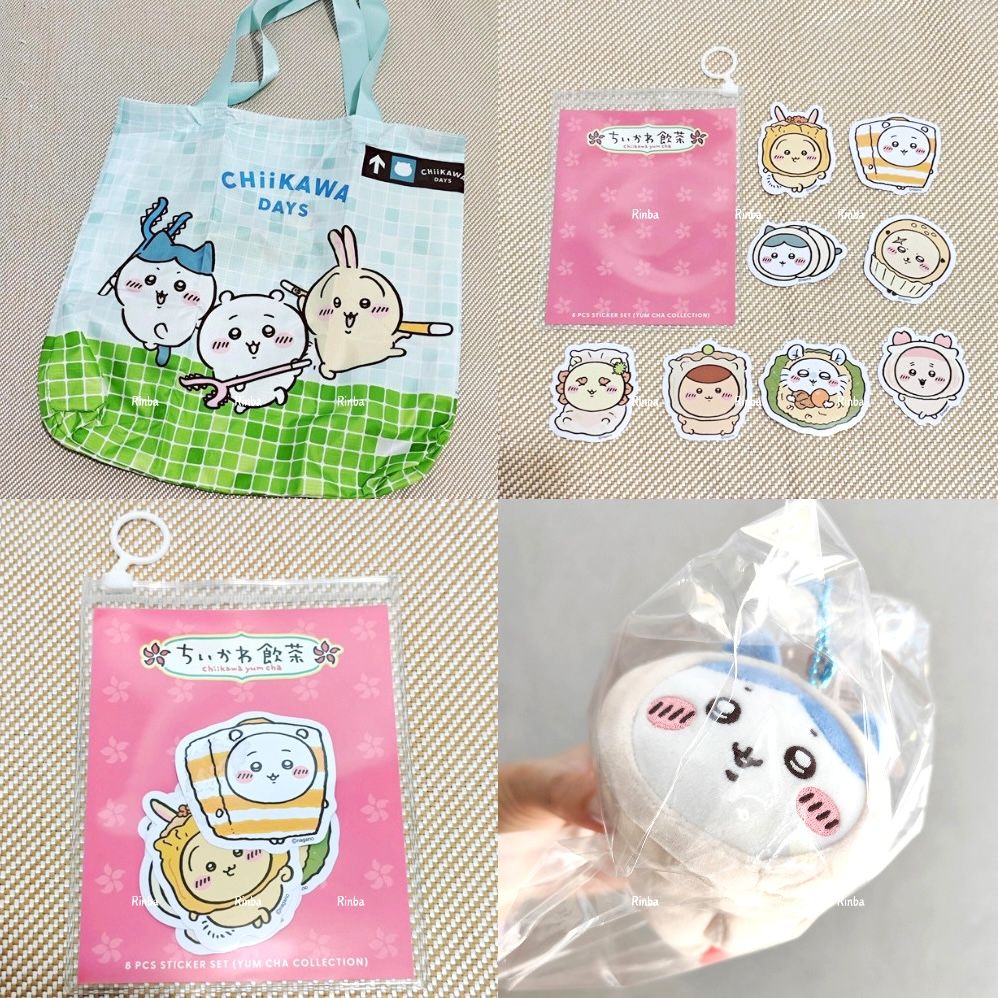 ちいかわデイズ カードセット さすまた付き ショッピングバッグ付き