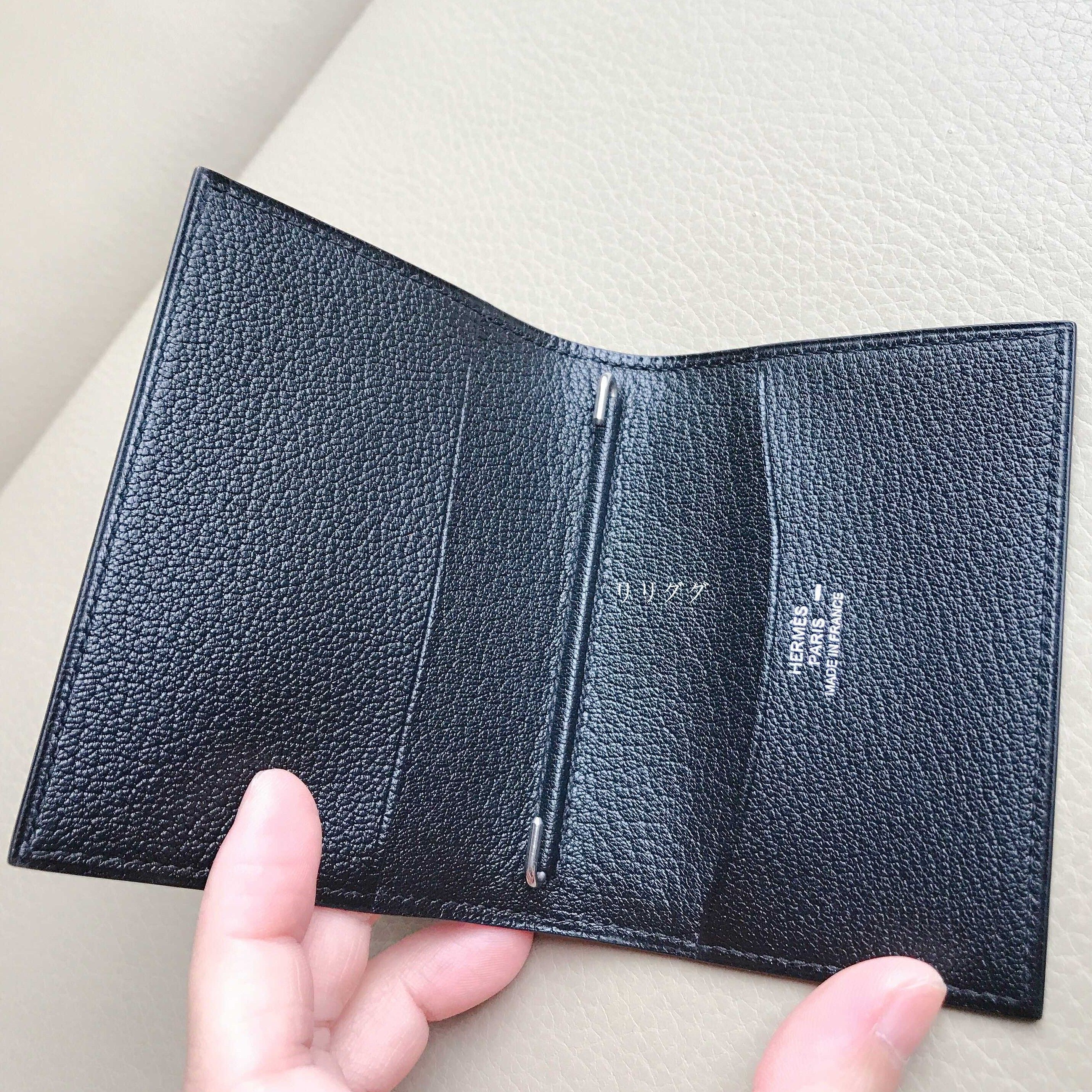 エルメス 手帳 黒 レフィルなし HERMES - エルメス ユリスPM専用