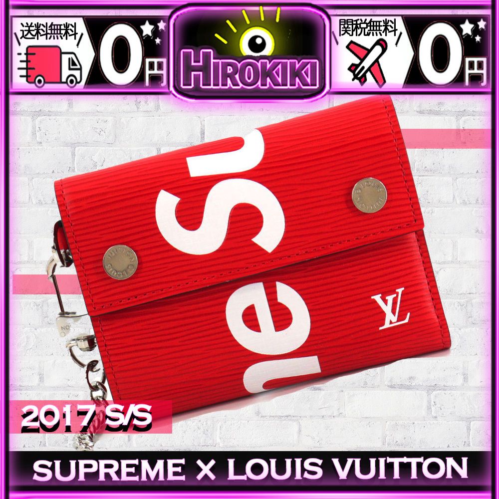 Louis Vuitton Supreme Chain Wallet ウォレット チェーン 財布