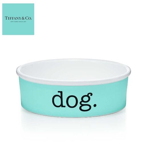 入手困難！ティファニーブルー♡ドッグボウル(Large)新作♪ (Tiffany