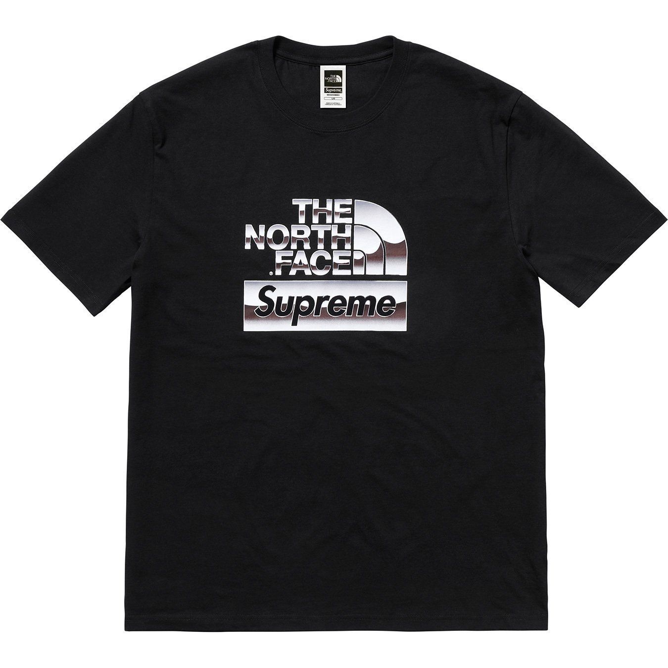 Supreme x TNF Metallic Logo TEE シュプリーム ノースフェイス