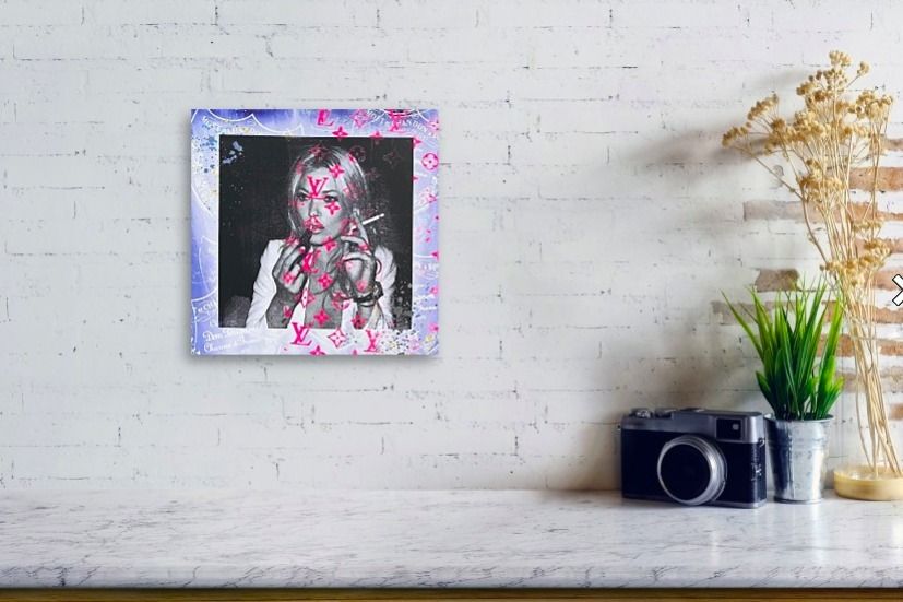 シェーンボーデン ポップアート ハイヒール アート作品 約53cm x 53cm