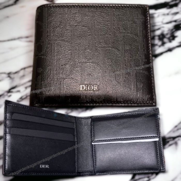 Dior 二つ折り財布 黒 Christian Dior（クリスチャン・ディオール