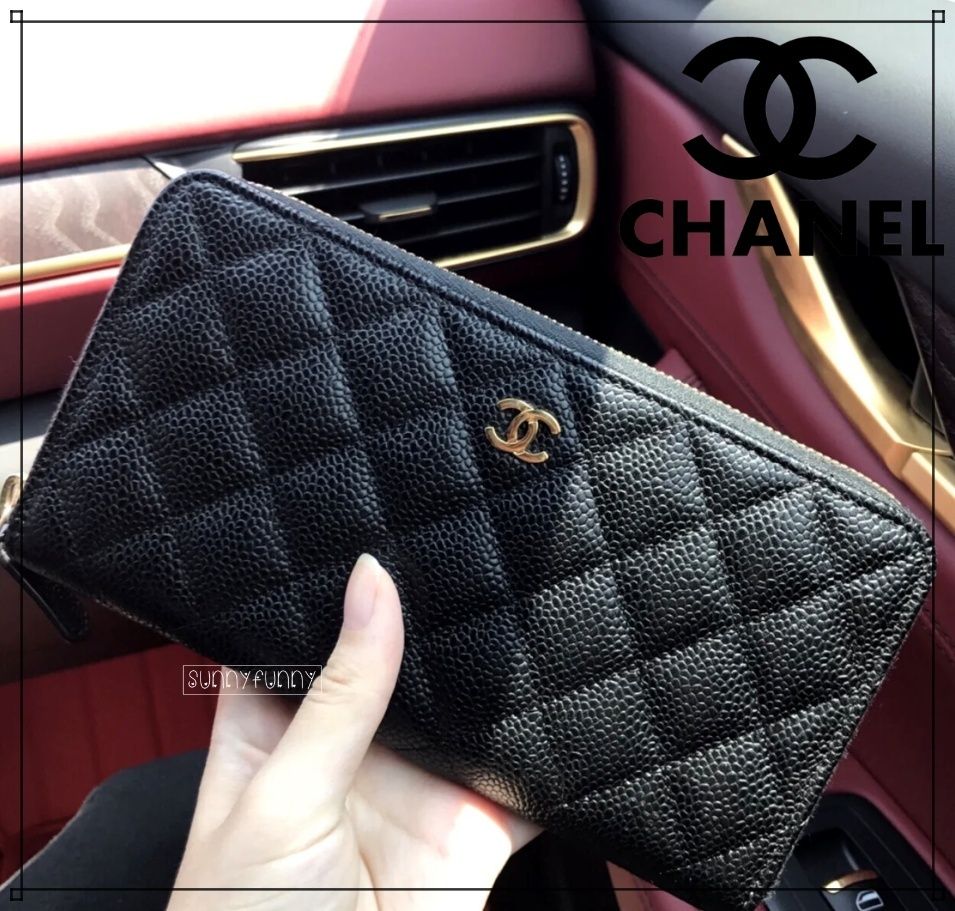 入手困難☆》CHANEL クラシック ロング ジップ ウォレット (CHANEL/長