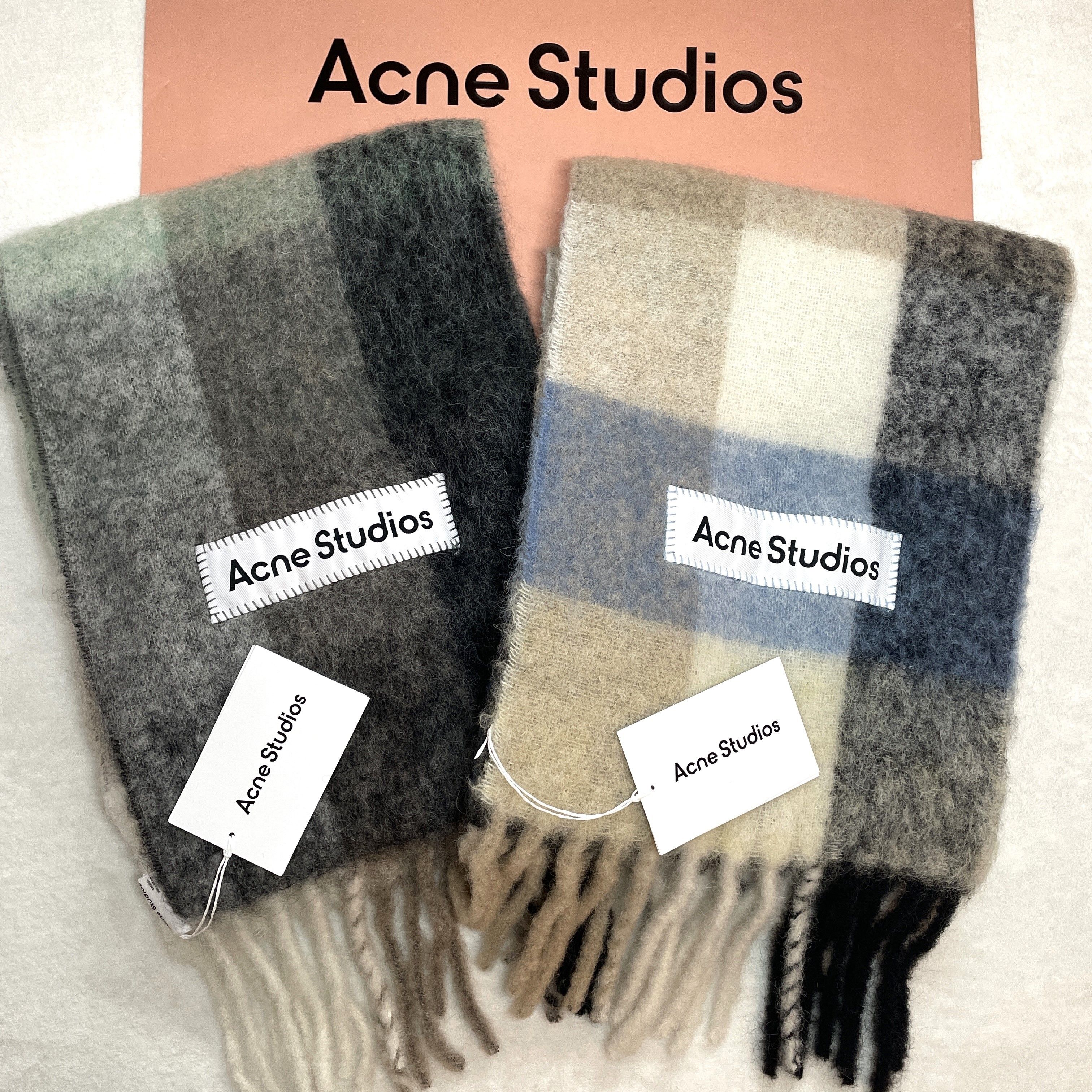 秋冬大人気☆【Acne Studios】マルチチェックスカーフ/ 各色 (Acne