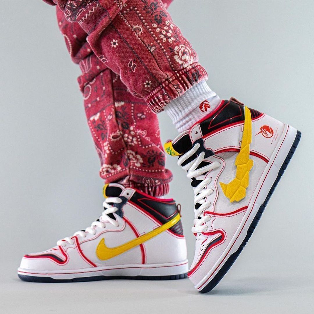 Nike Dunk SB High RX-0 Unicorn Gundam ユニコーン ガンダム (Nike