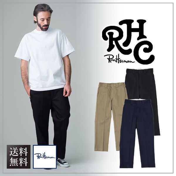 Ron Herman Ron Dickies オーバーダイ34 inchネイビー 25SS】ロン