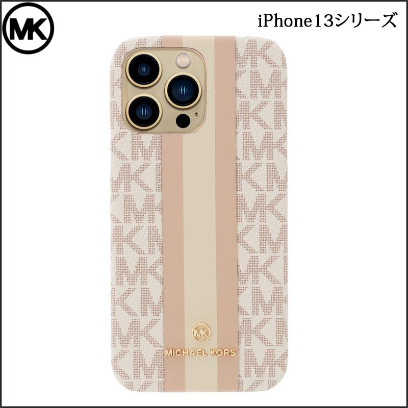 再入荷】 マイケルコース スマホケース iPhone13 ケース ローズ