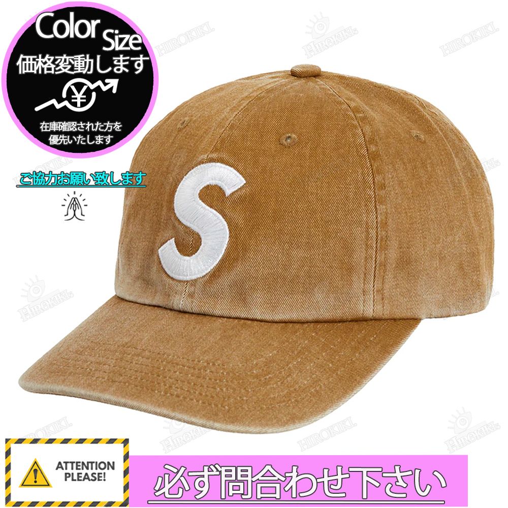 Supreme Sロゴ キャップ USA製 旧モデル ダメージあり 本物保証 /関税