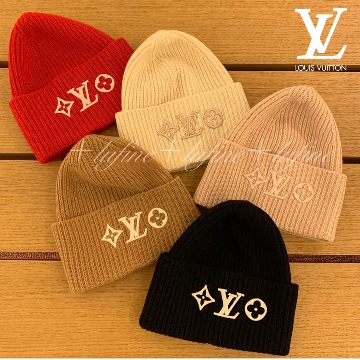 ルイヴィトンニット帽
