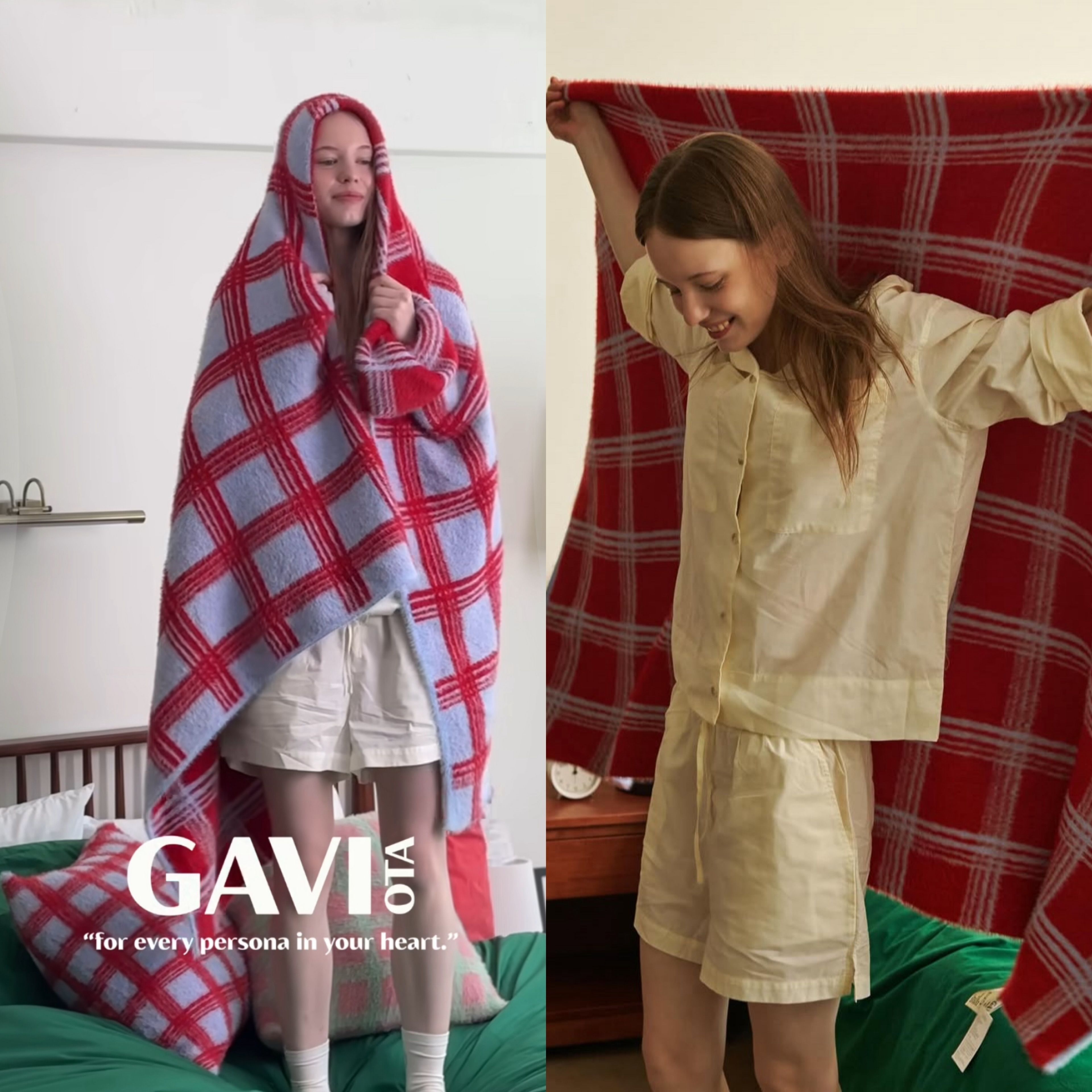 ふわふわブランケット [GAVI] WENDY (GAVI/ブランケット(ひざ掛け