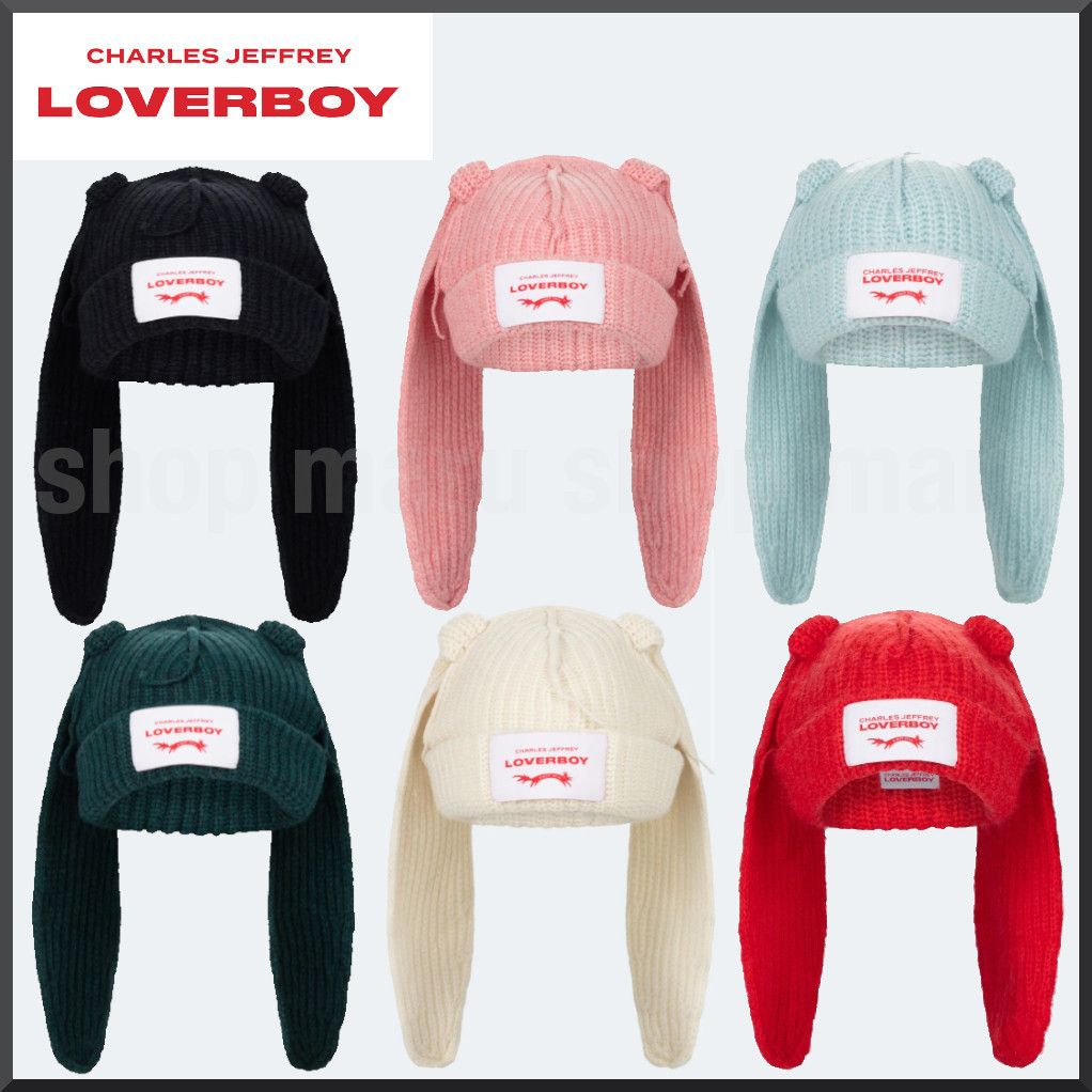 Charles Jeffrey LOVERBOY◇CHUNKY RABBIT ビーニー うさ耳 6色