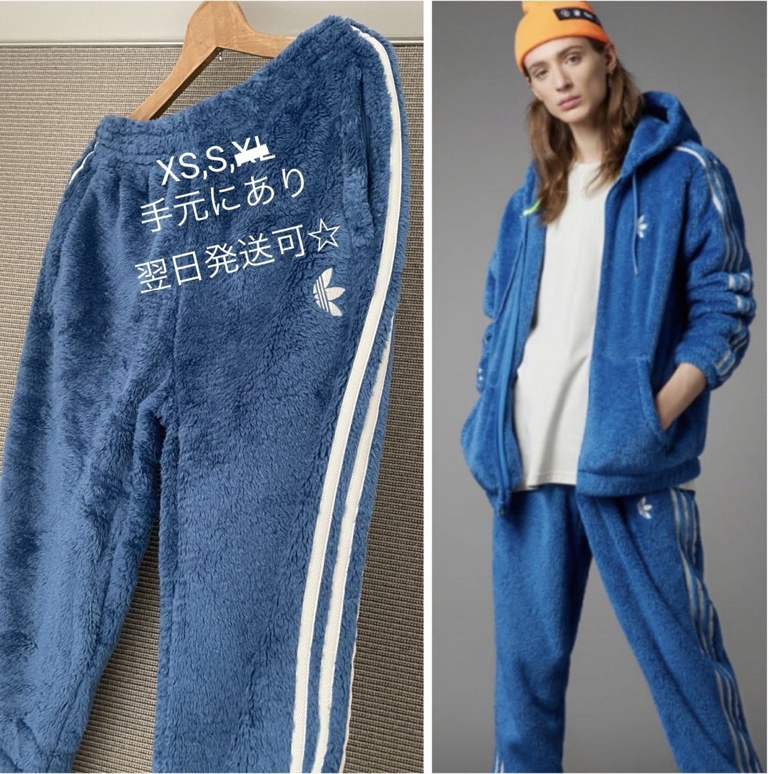 adidas】セットアップ可◇INDIGO HERZ FUR ジョガーパンツ (adidas