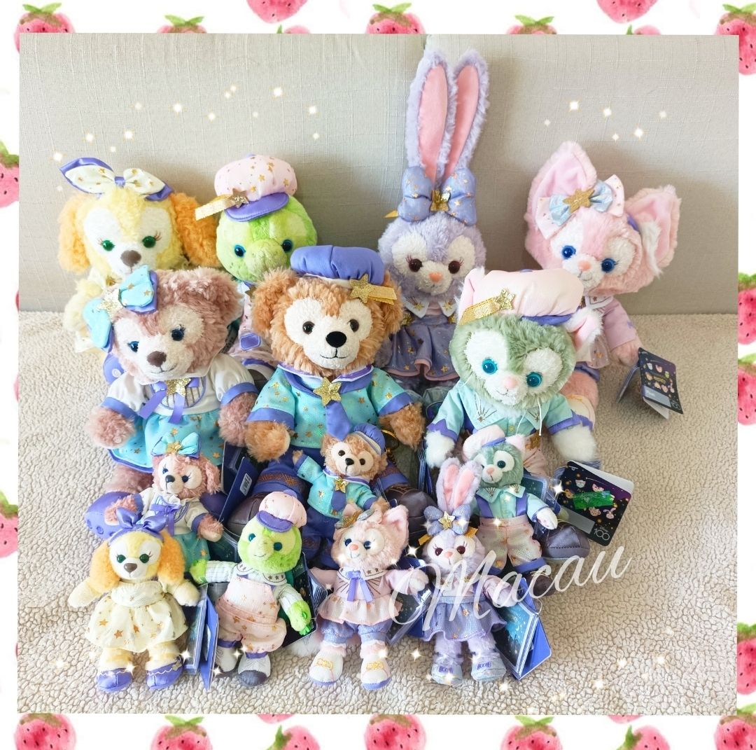 ディズニー100周年 セット ダッフィー シェリーメイ クッキーアン