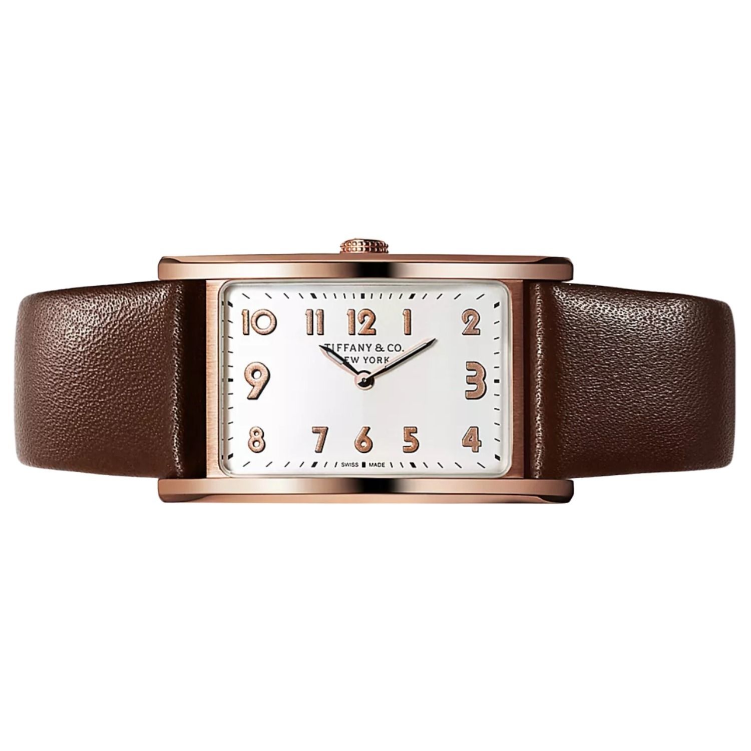 TIFFANY ティファニー イーストウエスト ミニ 2-ハンド ウォッチ