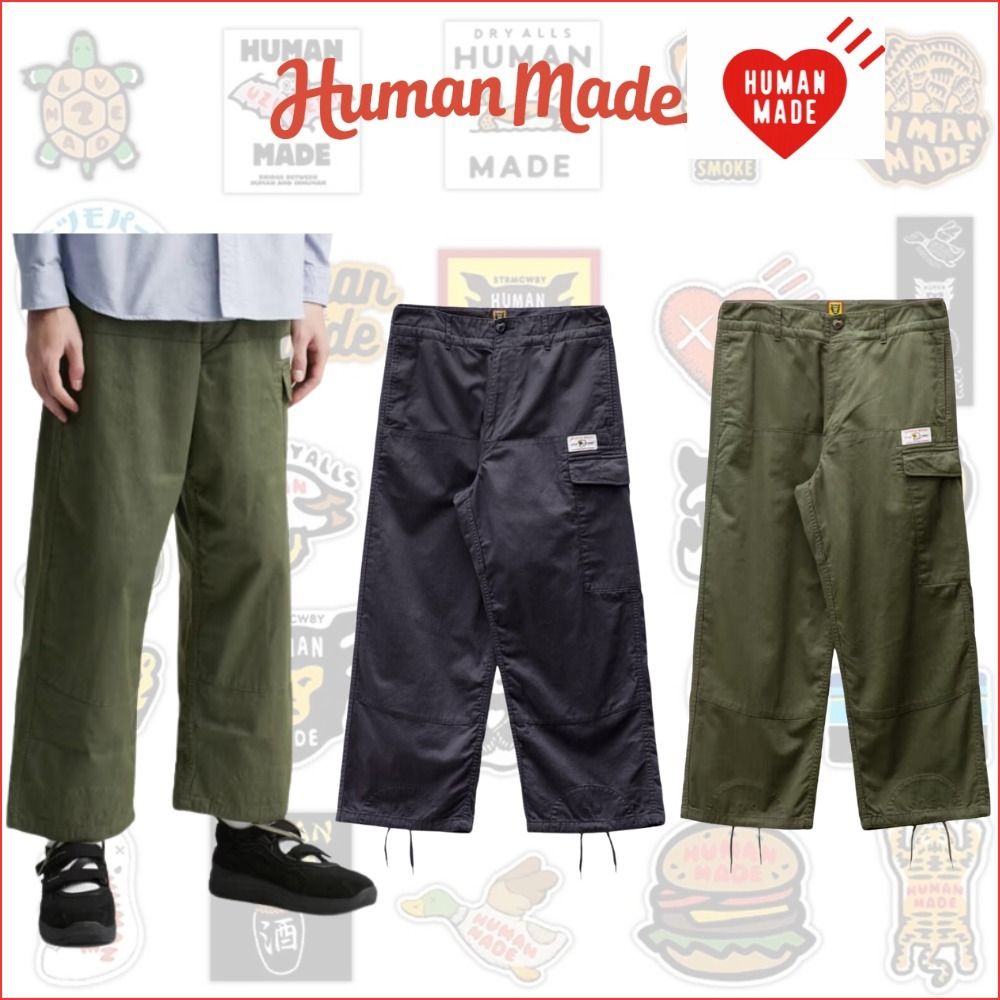 HUMAN MADE】ヒューマンメイド パンツ ミリタリー ポケット (HUMAN