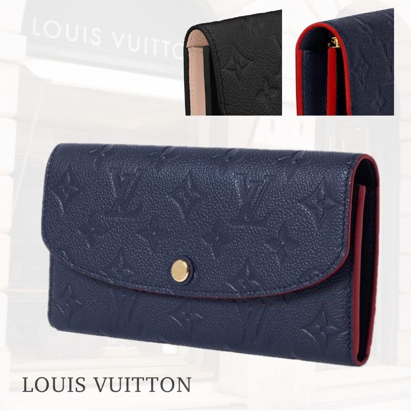 ルイヴィトン*モノグラムアンプラントポルトフォイユエミリー (Louis