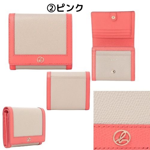 バイカラー♪】アニエスベー ミニ財布 大人気 (Agnes b/折りたたみ財布