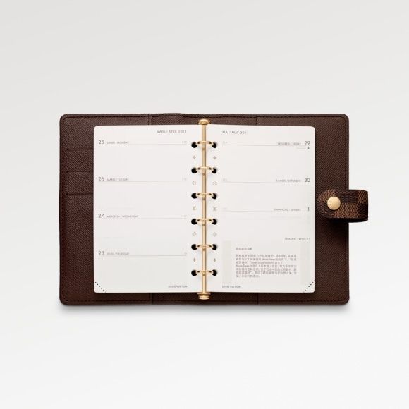 すぐ届く/ビジネスや普段使いに♪】ルイヴィトン アジェンダPM (Louis