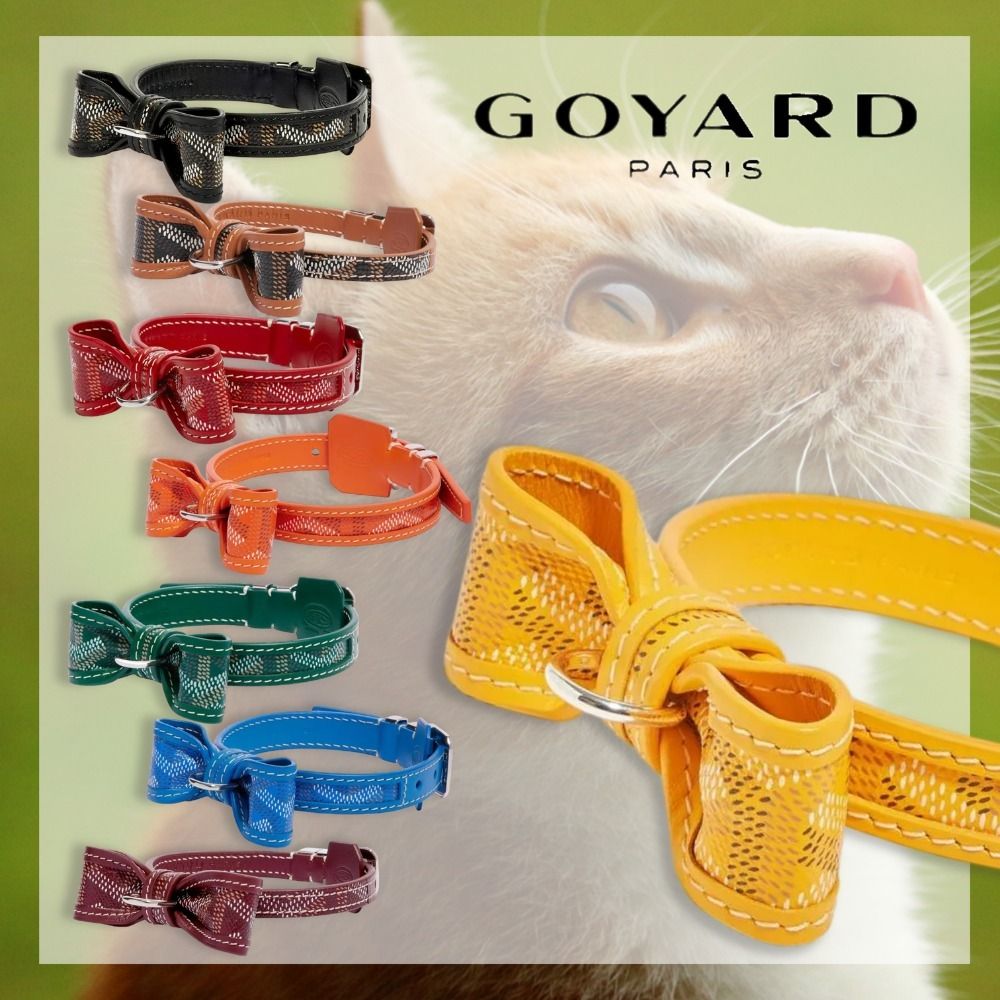 国内発送/本物保証/GOYARD 首輪・オスカール 8色 小型犬＆猫 (GOYARD