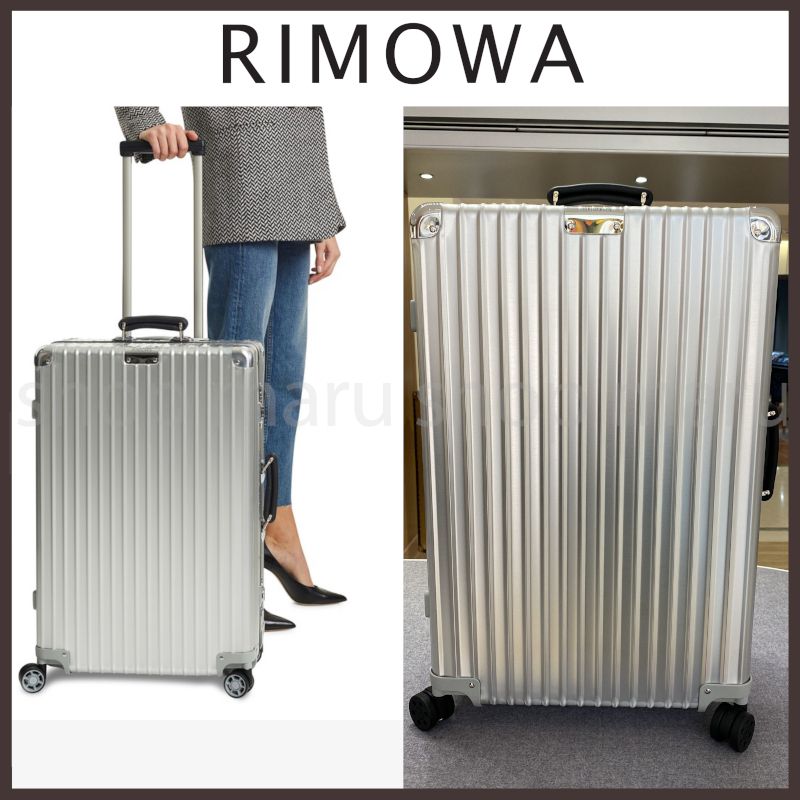 RIMOWA◇CLASSIC◇Check-In M スーツケース◇アルミニウム (RIMOWA