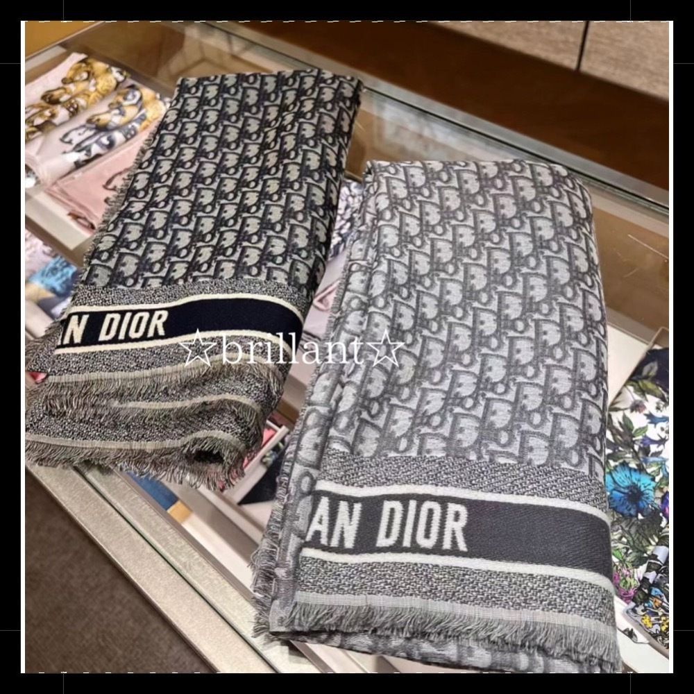☆国内発送☆】DIOR オブリーク ストール ショール (Dior/マフラー