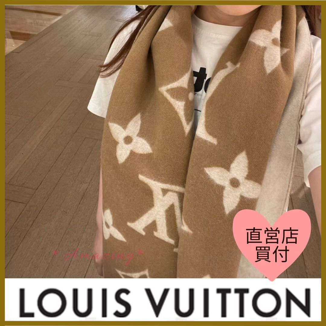 Louis Vuitton ☆人気♪ ルイヴィトン マフラー (Louis Vuitton