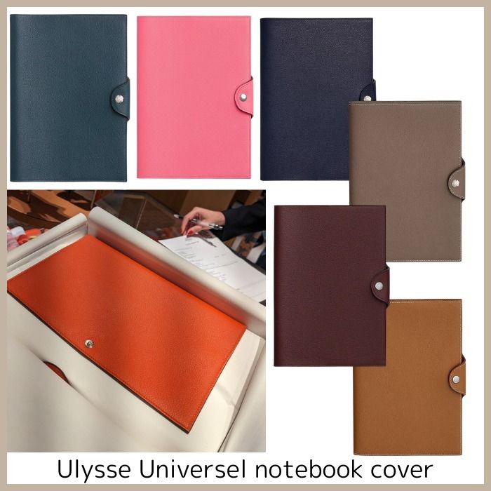 上質レザー【HERMES】ユリス ユニバーサル ノートカバー A5 (HERMES