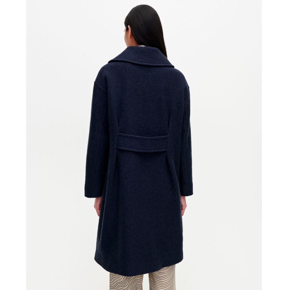期間限定】marimekko マリメッコ/ Hedda Solid ウールコート