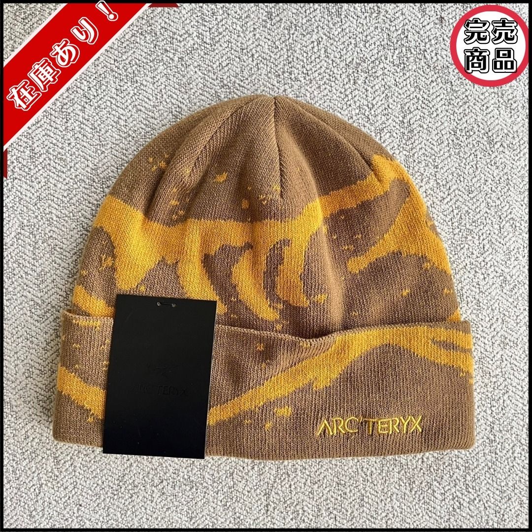 軽量◎ロゴ ニット帽【Arc'Teryx】グロットトーク GROTTO TOQUE (ARC