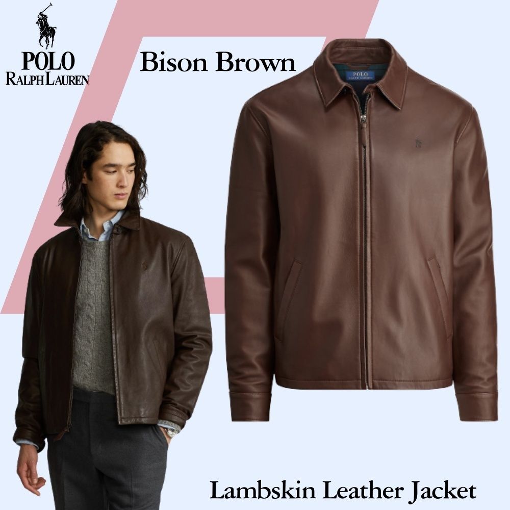 POLO RALPH LAUREN ラムスキンレザージャケット (POLO RALPH LAUREN