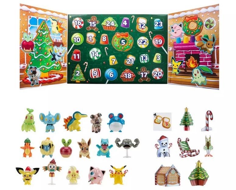 2023年☆ポケモン☆ アドベントカレンダー☆ミニフィギュアx24
