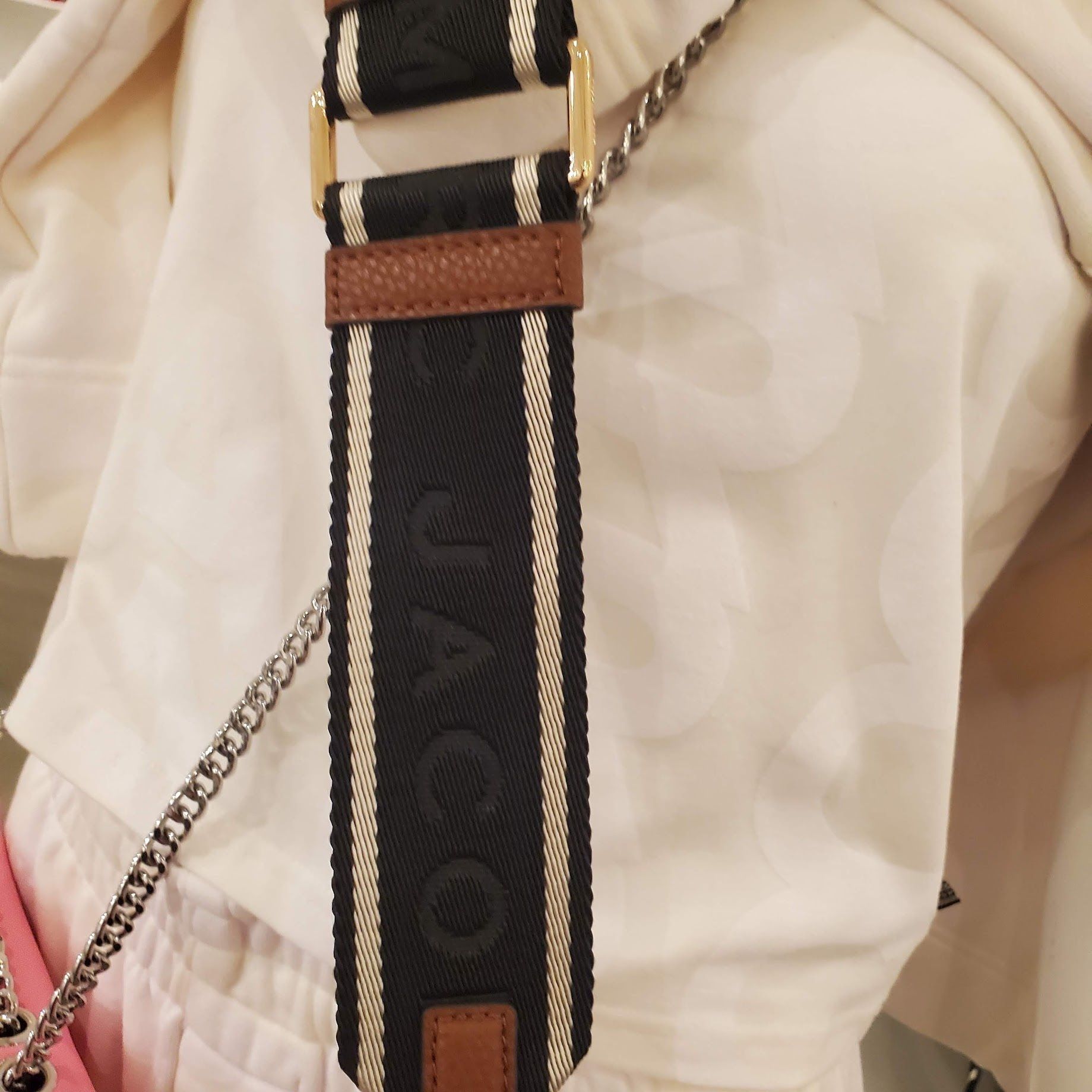 Marc Jacobs ターンロック 2wayストラップ付ショルダーバッグ (MARC