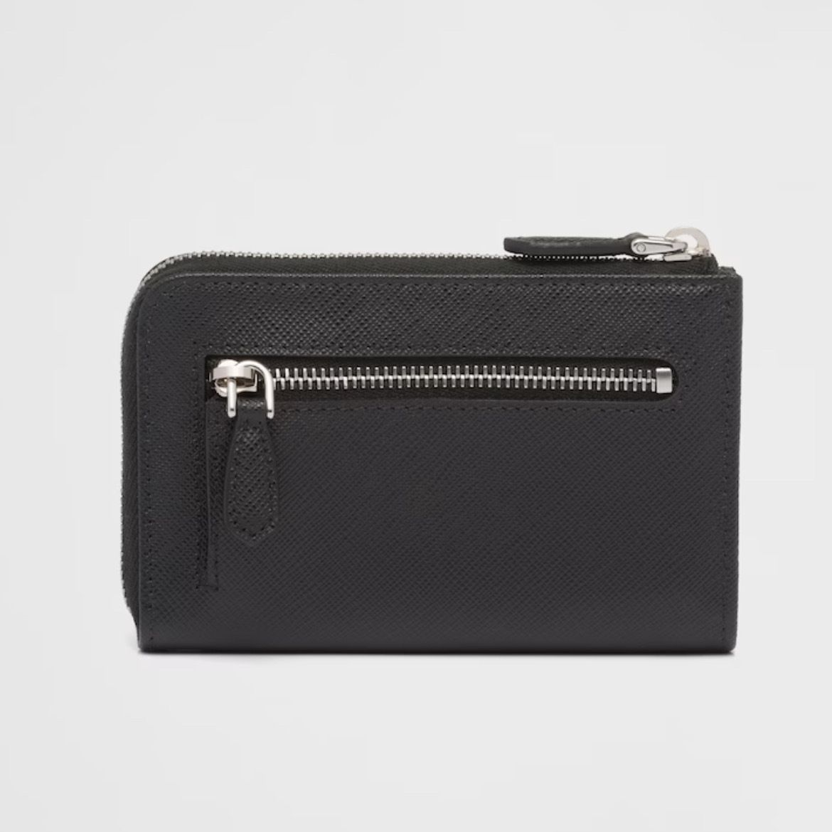 話題 PRADA◇サフィアーノレザー キーケース カードスロット付 (PRADA