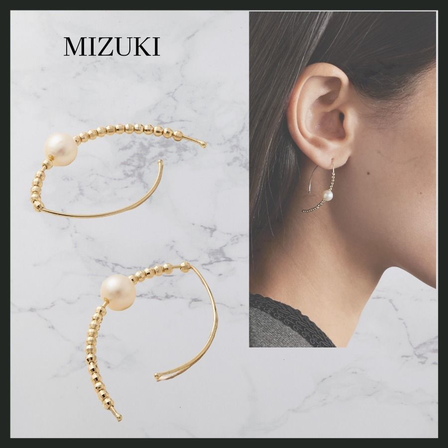 MIZUKIの14Kピアス