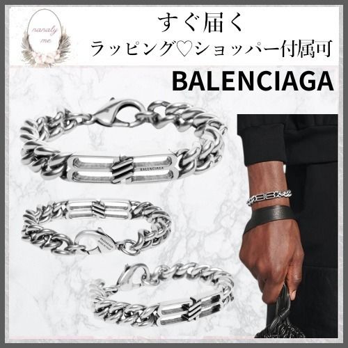 シンプルデザイン♪】バレンシアガ ブレスレット (BALENCIAGA